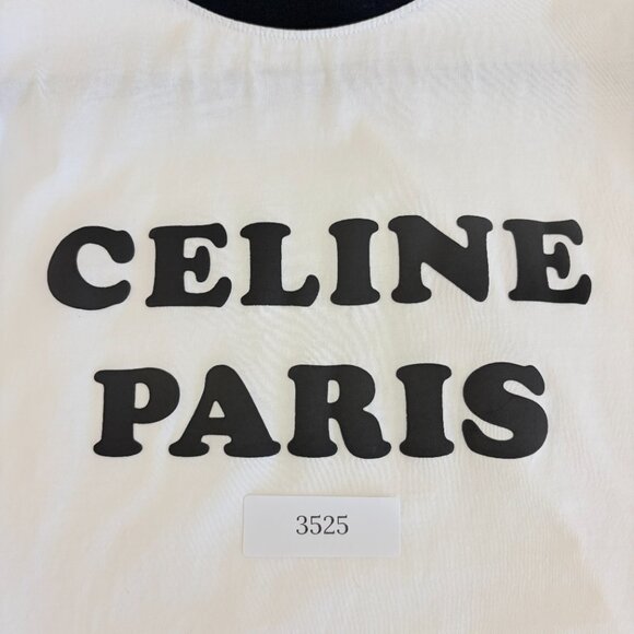 White/Black T-Shirt Womens Medium 100% Cotton Designer Inspired - Picture 11 of 11